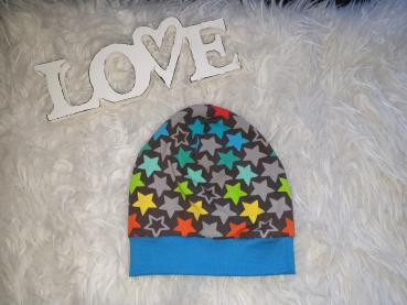 Beanie Kopfumfang 47-49cm "Sterne"